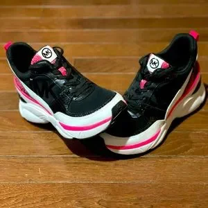 Michael Kors Shoes Michael Kors Snakeskin Print Sneakers